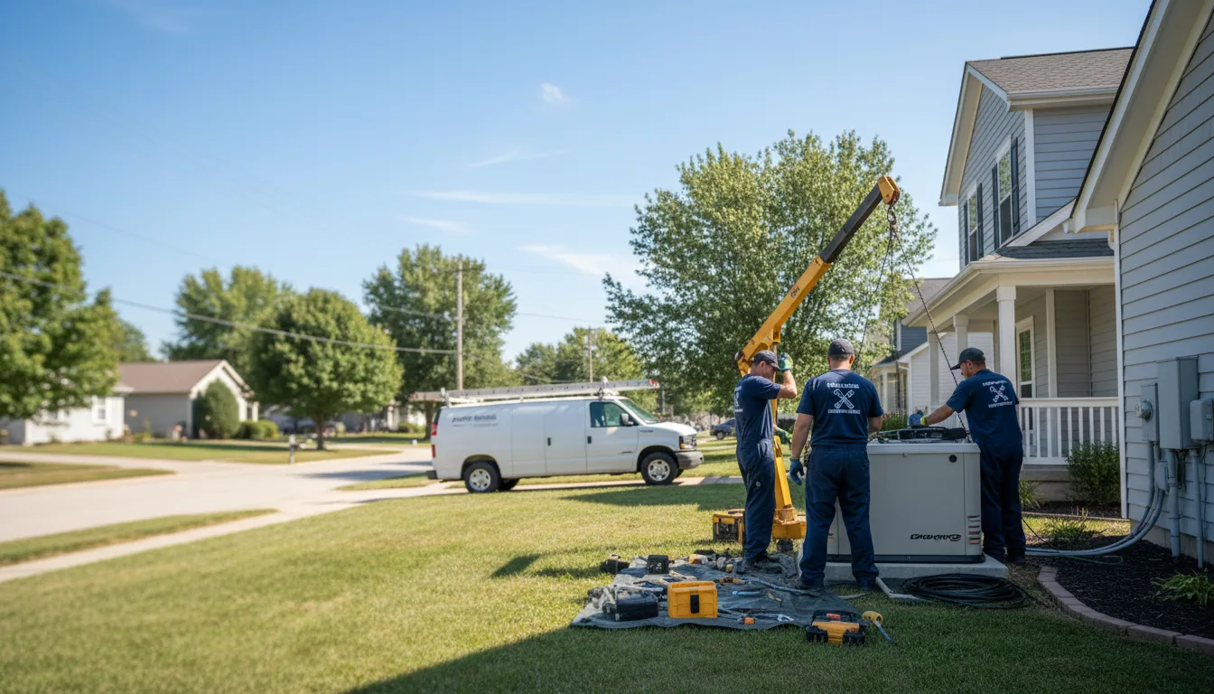 Generator Installation in East Carondelet, IL near me